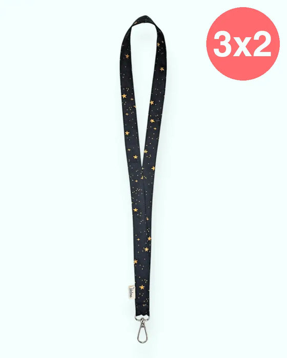 Lanyard Estrella Black