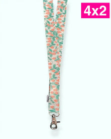  Lanyard Frutillitas en Rosa