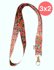  Lanyard Rosa Burgundy