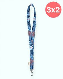 Lanyard Sirenas Azul