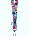 Lanyard Wonderland Celeste