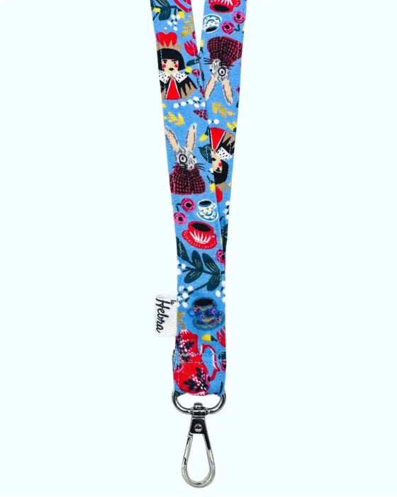 Lanyard Wonderland Celeste