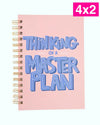 Libreta Espiral Thinking of a Master Plan