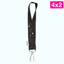  Llavero de mano - Estrella Black
