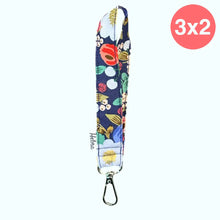  Llavero de mano - Vintage Blossom Blue