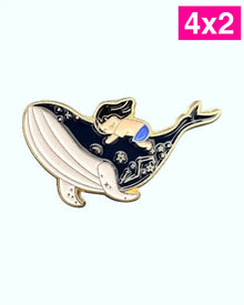  Pin Ballena Niña