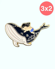  Pin Ballena Niña