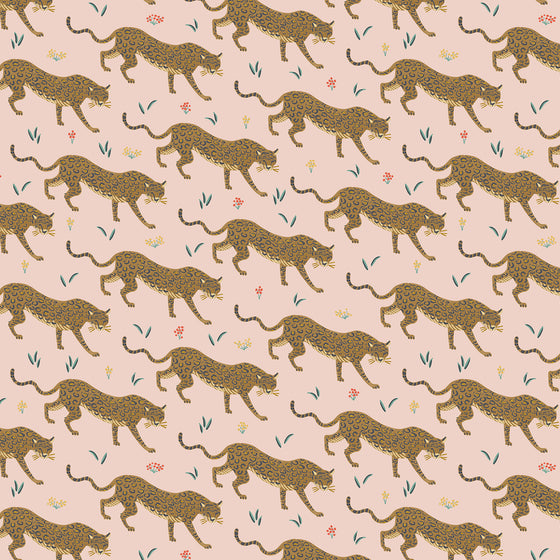 Scrunchie Jaguar Rosa - XL