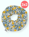 Scrunchie Daisy Crema XL