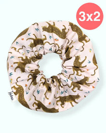  Scrunchie Jaguar Rosa XL