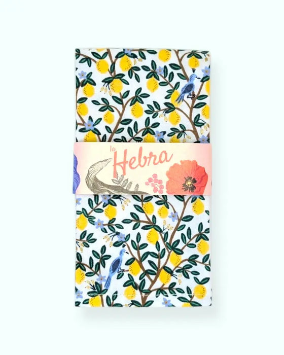 Set 4 servilletas Lemon Grove Menta 100% algodón
