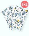 Set 4 servilletas Poli Crema 100% algodón