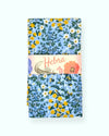 Set 4 servilletas Wildwood Garden Blue 100% algodón