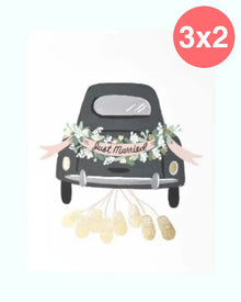  Tarjeta con sobre Just Married