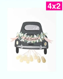  Tarjeta con sobre Just Married