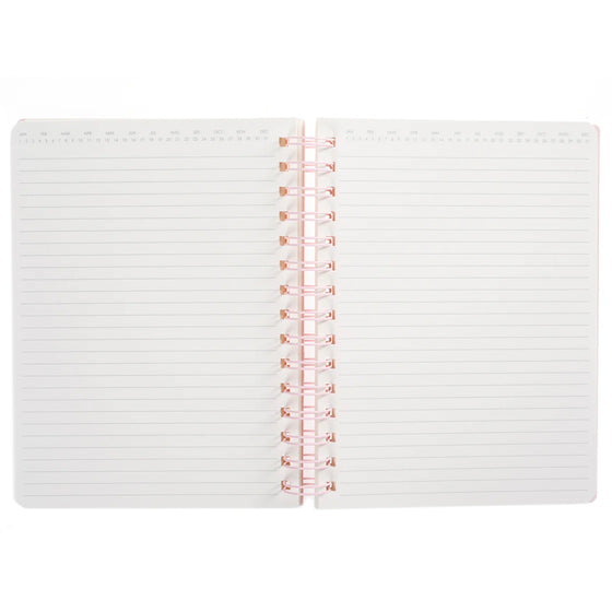 Libreta Espiral de Ecocuero - Bonjour
