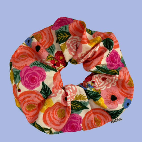 Scrunchie Julieta Crema - XL