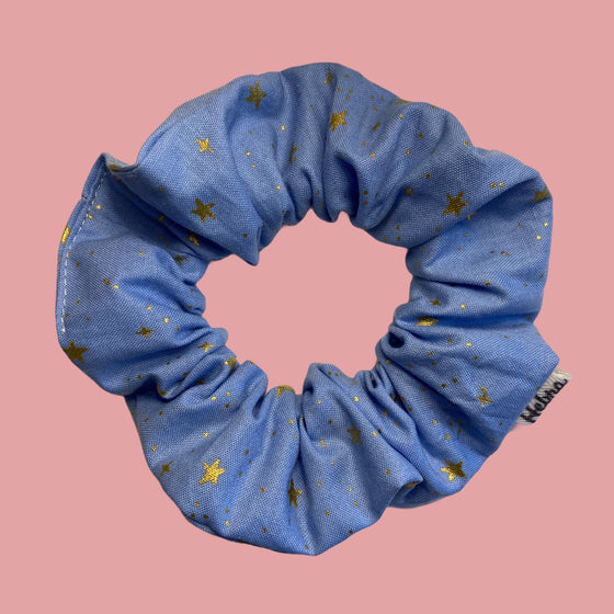 Scrunchie Estrella Celeste - Mediano