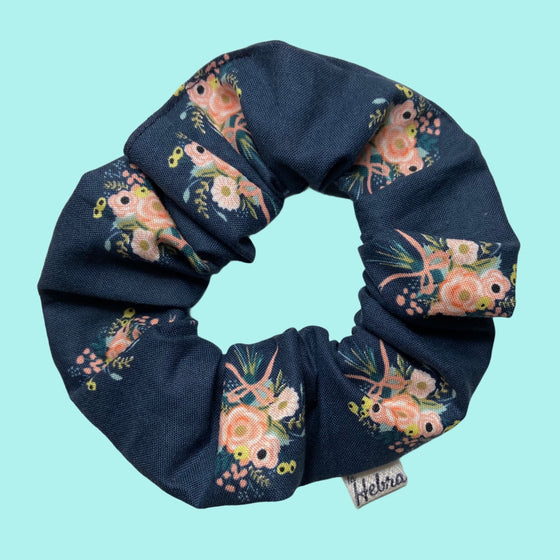 Scrunchie Bouquets Navy - Mediano