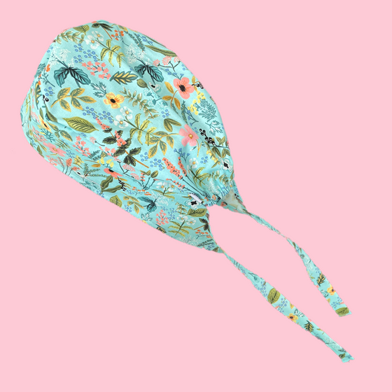 Gorro Clínico Herbal Turquesa