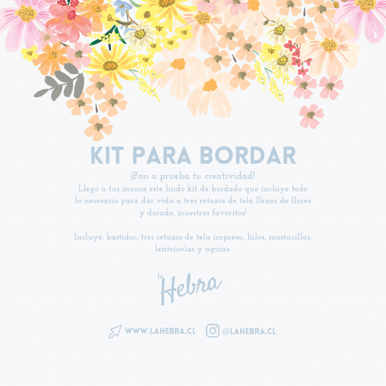 Kit de Bordado Colette