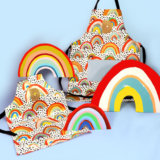 Delantal de Cocina Rainbow - Adulto