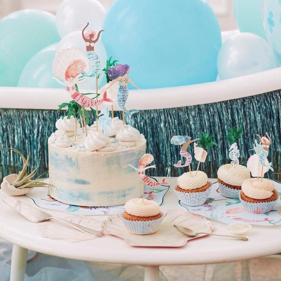 Kit cupcakes Sirenas