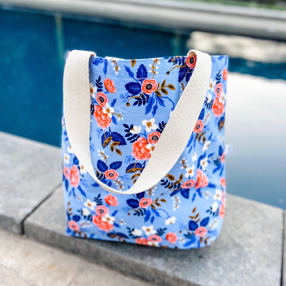 Maxi bolso Abedul Celeste