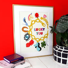  Print Lucky You - 21x29,7 cms.