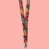 Lanyard Jungla Rojo