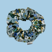  Scrunchie Garden Party Petit Blue - Mediano