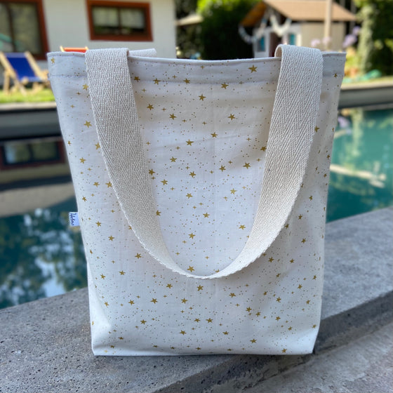 Midi bolso Estrella Crema