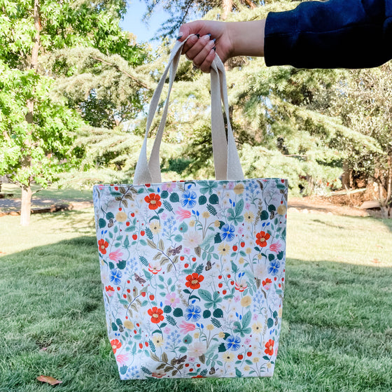 Maxi bolso Strawberry Fields Crema