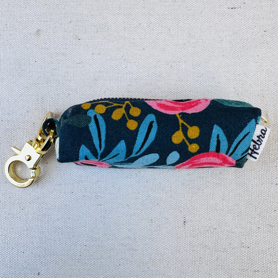Estuche para bolsas desechables mascota Rosa Navy