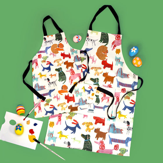 Delantal de Cocina Happy Dogs - Niño