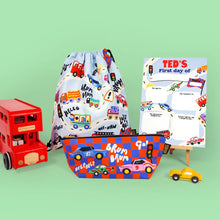  Set bolso + estuche Cars and Trucks