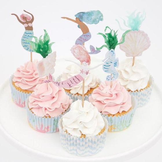 Kit cupcakes Sirenas