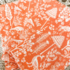 Set 4 servilletas Silhouette Naranjo - 100% algodón