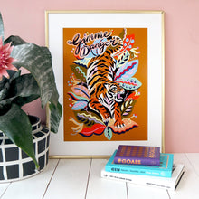  Print Gimme Danger Tiger - 21x29,7 cms.