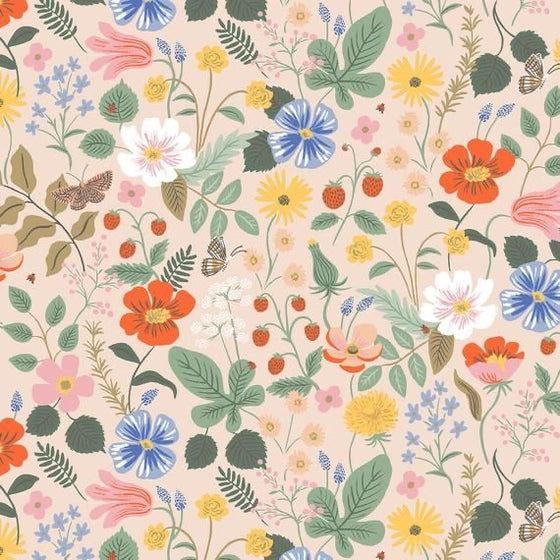 Scrunchie Strawberry Fields Rosa - Mediano