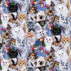 Gorro Clínico Collage Gatitos