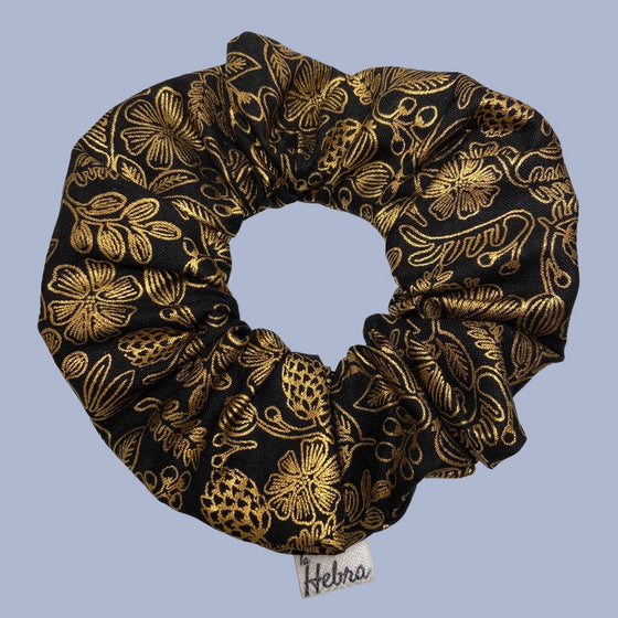Scrunchie Primavera Black - Mediano