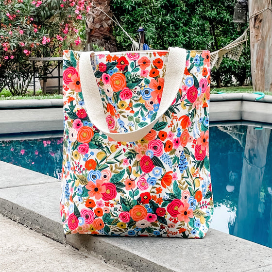 Maxi bolso Garden Party Rosa