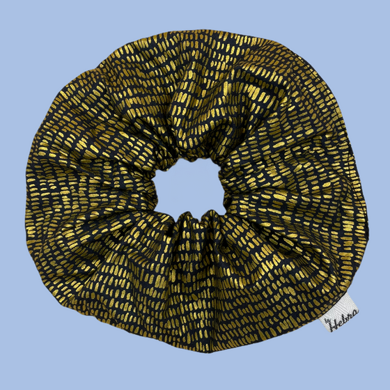 Scrunchie Destellos Black - XL
