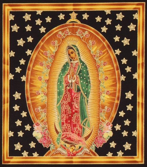 Panel Virgen Negro