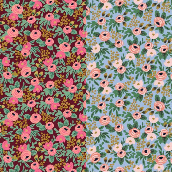 Banderín reversible Rosa Blue/Burgundy