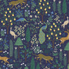 Set 4 servilletas Menagerie Navy - 100% algodón
