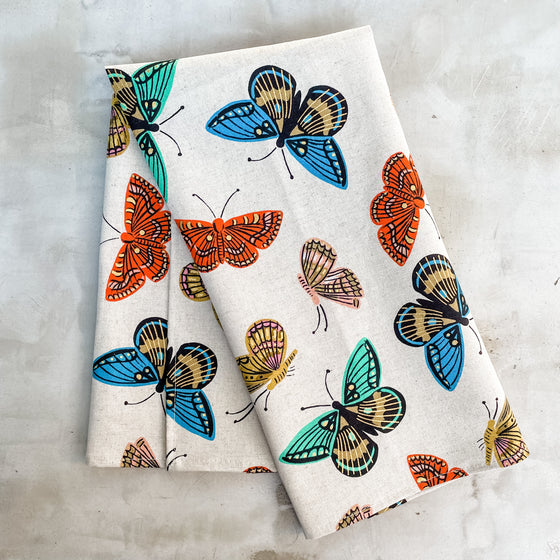 Paño Mariposa Crema
