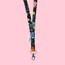  Lanyard Strawberry Fields Black