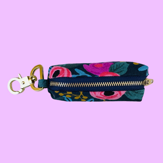 Estuche para bolsas desechables mascota Rosa Navy